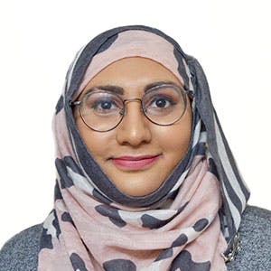 Team member Zeahaa Rehman